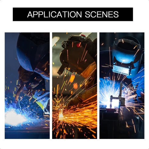 Hand Heat Shield High Temperature Hand Pad Split Cowhide Leather Aluminized Back Welding Gloves Welding Heat Deflector PK-1...