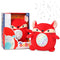 Baby Sleep Soother Happy Fox - Toddler Portable Sound Machine with Night Light Projector - Plush Toy Crib Soother with Music and Lights to Aid Sle...