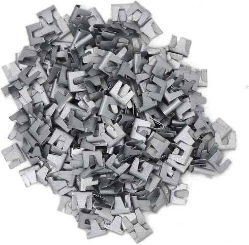 Cage Building Clip 600pcs Cage Fasten Clips Wire Cage Clip for Chicken Quail Pigeon Rabbit Pet Dog Cat Cage...