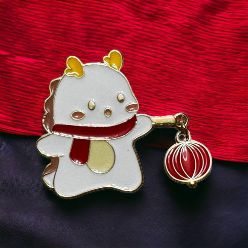 Dragon Brooch, Chinese Brooch Pins for Men and Women, Dragon Lapel Pin, Dragon Brooch - Gift for Girls, Badge, Dragon...