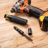 Klein Tools 32933 Impact Driver, SAE 7-in-1 Impact Socket Set, Flip Socket with 6 Hex Driver Sizes, Plus Bit Holding Feature...
