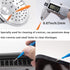 20PCS Shower Nozzle Cleaning Brush Shower Head Gap Hole Anti-Clogging Brush Laptop Hole and Keyboard Cleaning (Blue)...