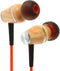 Symphonized XTC 2.0 Earbuds with Mic, Premium Genuine Wood Stereo Earphones, Hand-Made in-Ear Noise-isolating Headphones with Tangle-Free Innovati...