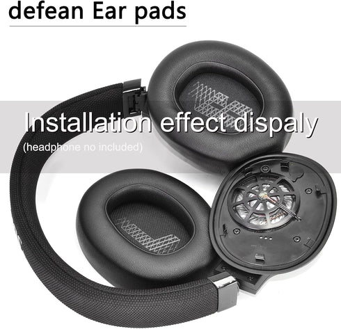Live 650 BTNC E65BTNC Ear cushion Memory Foam ear pads Replacement Compatible with JBL E65 E65BTNC / DUET NC/LIVE 650BTNC LIVE 660 BTNC Headphones...