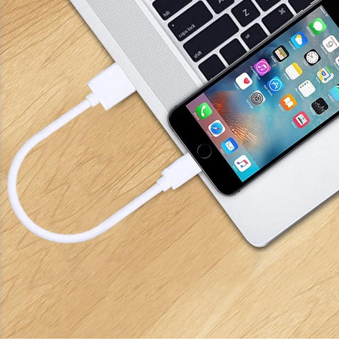 Replacement Charging Charger Power Supply Cable Short Lightning Cords Compatible with iPhone/Airpods Earphone/Wireless in-Ear Headphone Earphone a...