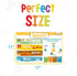Merka Kids Placemat for Dining Table, 4 Pack Educational Placemats - 17x11 in - Features Time, Money, Calendar, & Four Seasons - Silicone Reusable...