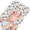 Baby Diaper Changing Pad, 21 5/8" x 31.5" Waterproof Changing Pad Liners - Reusable Soft and Absorbent Portable Changing Mat(Grey Dinosaur1PCS)...