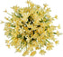6 Bundles Artificial Daffodils Flowers, Fake Artificial Greenery UV Resistant No Fade Faux Plastic Plants for Wedding Bridle Bouquet Outdoor Home ...