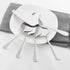 10 Pack Stainless Steel Cake Server, Stainless Steel Pie Machine Cake Rack Handle Scraper Slot Pizza Machine Cutting Knife Professional Shovel Ser...