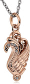 ???????????????? ???????????????? ?????? ??????????????, Stainless Steel Necklace for Women and Men Heart Pendant Necklace with CZ Gifts for Coupl...