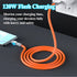 120W Chubby Type C Cable 180°Rotating Fast Charge Cable USB C Cable Heavy Duty Unbreakable Silicone,Compatible with Samsung Galaxy S10 S9,Note 9 8...