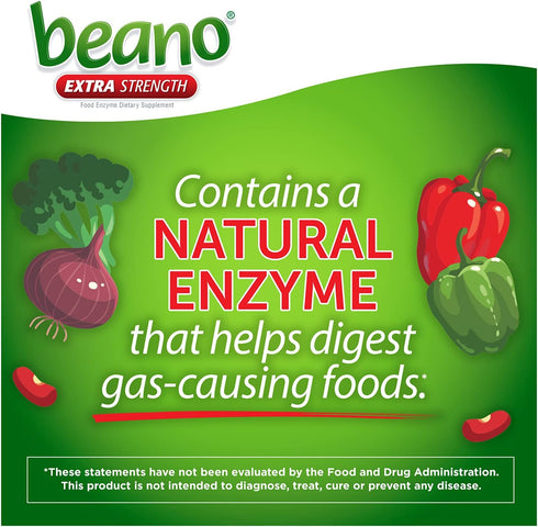 Beano Ultra 800, Gas Prevention and Digestive Enzyme Supplement, 100 Count...