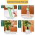 12 Pack Self Watering Spikes for Plants, Vacation Automatic Insert Irrigation Devices, Plant Water System with Adjustable Control Valve Switch Des...