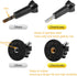 ChromLives Tripod Adapter Mount, Adapter Screw 1/4"-20 Camera Mount 1 4 Compatible with Gopro Hero 11 10 9 8 7 5 6 4 3 with Thumb Screw for Mounti...