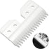 4pcs Oster Fast Feed Clipper Ceramic Blade - Pet Dog Cat Grooming Clipper Replacement Blades, for A5 Trimmer Series, for Andis 18 Teeth Detachable...