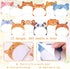 12 Shape Cute Animal Sticky Notes, Kawaii Self-Stick Notepads Cartoon Markers Flags Cute Sticky Memo Pads Students Home Office Gifts Tab Supplies ...