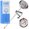 Candy Thermometer with Pot Clip - Deep Fry Oil Thermometer for Frying and Candle Making...