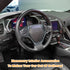 Carbon Fiber Look Steering Wheel Cover Molding Cover Trim For Chevrolet Corvette C7 Z06 Z51 ZR1 Stingray Grand Sport 2014 2015 2016 2017 2018 2019...