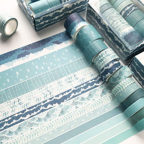 Vilihkc Washi Tape Set of 12 Rolls Decorative Washi Masking Tape Sets for Craft Kids Scrapbook Bullet Journal DIY Gift Wrapping...
