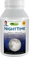 ANDREW LESSMAN Night Time 30 Capsules - 3mg Melatonin, Valerian, Ashwagandha, Passionflower, Hops, Chamomile. No Morning Hangover. Natural Support...
