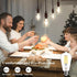 DiCUNO LED Edison Bulb 60 Watt Equivalent, Daylight White 4500K, Dimmable Edison Bulbs ST64, Antique LED Filament Bulb for Kitchen Lighting, 700 L...