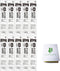 Zebra SARASA 0.5mm Black Ink 10 Refills (RJF5-BK), High Speed Dry Ink Technology with Original Sticky Notes...