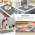 Extra Large Silicone Table Mat, Genuine Food-Grade Silicone Mat for Crafts Kids Dinner Placemat Desk Countertop Waterproof Protector Heat Insulati...