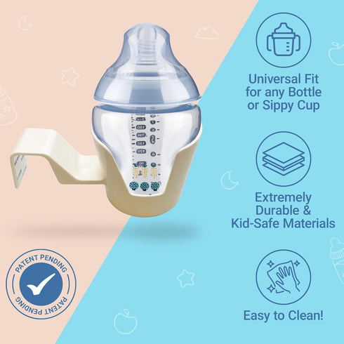Cup Holder Compatible with IKEA Antilop - Cupholder Accessory for Chair w/Double Sided Tape - Compatible IKEA High Chair Accessories for Kids...