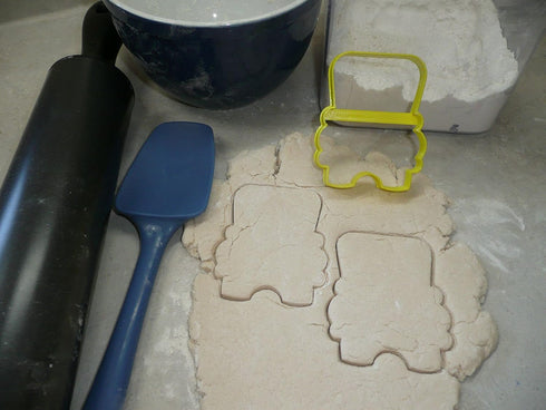 School Bus Cookie Cutter, 1 Piece, Yellow, Made in USA...