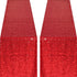 yuboo Red Sequin Table Runners,Glitter Table Runner 2 Pack 12''x108'' for Mother's Day/4th of July/Girls' Birthday Party/Wedding/Bridal Baby Showe...
