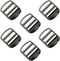 6PCS Metal Ladder Lock Buckle Slider for School Bags Backpack Straps Webbing, Nickel Color Zinc Alloy Bag Webbing Adjuster Fastener...