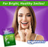 225 Piece BrightWorks Fresh Mint + Whitening Dental Flossers with plant-based handles, Super-Strong Floss and Mint-Flavored Floss with Micro-Cryst...