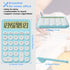 Cute Calculators Desktop Size 6.3 * 4.3in/16 * 11cm, DECKLIT Battery 12 Digit Desk Calculator Extra Large LCD Display, Great Desktop Calculator Bi...