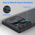 CloudValley for Samsung Galaxy S22 Ultra Case with Slide Camera Cover, Hard PC Back & Soft Bumper Full-Body Protection, Slim Shockproof Protective...