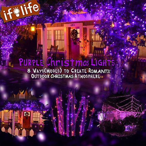 String Lights Fairy Lights 66 Feet 200 LED with Multi Flashing Modes Controller, Waterproof LED Lights Decorations for Bedroom, Wedding, Party, Ga...
