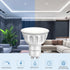 Dimmable GU10 LED Light Bulbs, 5000K Daylight MR16 GU10 Bulb Replacement for Recessed Track Lighting, 5W 500LM LED Bulbs 40° Spotlight for Kitchen...