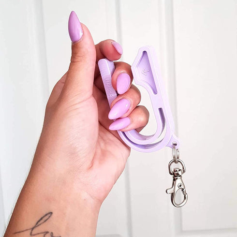 The Car Seat Key - Original Car Seat Key Chain Buckle Release Tool - Easy Unbuckle Opener Aid for Nails, Parents, Grandparents & Older Children by...