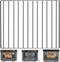 Replacement Air Fryer Wire Rack for Digital Convection Toaster Oven, 14.6''*11.4'' Stainless Steel Air Fryer Accessories Roasting Steamer Grill Ra...