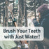 3 Ionic Toothbrush, Solar Panels and TiO2 Semiconductor, 3 Row Honeycomb Bristle Red, You can Brush Without Toothpaste...
