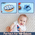 Baby Fruit Feeder & Breastmilk Popsicle Molds – (3-Pack) Teething Relief Set with Mesh & Silicone Pacifiers, Freezer Tray, Food Feeder for 0–12 Mo...