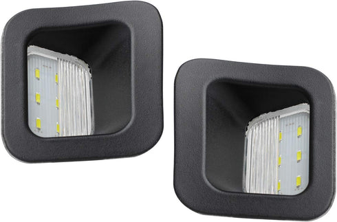 RUXIFEY LED License Plate Light Tag Lights Compatible with 2003 to 2018 Dodge Ram 1500 2500 3500, 6000K White...