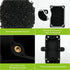 Electrical Housing Box,Waterproof IP68 1 in/1out Electrical Junction Box, with 15A 600V Barrier Terminal Cable Connector Black (3.93 * 2.68 * 1.97...