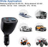 USB C Car Charger with Voltage Display 20W PD Fast Car Charger with & USB5V2.4A Adapter, Car Voltmeter Meter Battery Monitor...