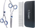 3 in 1 Dog Grooming Scissors Kit with Safety Round Tips, Professional Dog Grooming Scissors, 4CR Stainless Steel Pet Grooming Shears for Dog, Cat,...
