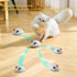 Automatic Smart Mouse Cat Toy Rechargeable with Realistic Sound& Feather Tail for Indoor Cats - Interactive Play Exercise Hunting Adventure for Ki...