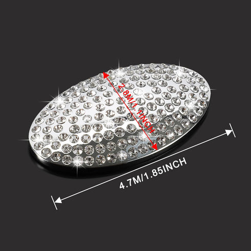 TOMALL Bling Gear Shift Knob Cover Compatible with Mini Cooper F54 F56 F55 Diamond Shifter Panel Interior Shift Gear Lever Cover Trim with Crystal...