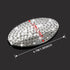 TOMALL Bling Gear Shift Knob Cover Compatible with Mini Cooper F54 F56 F55 Diamond Shifter Panel Interior Shift Gear Lever Cover Trim with Crystal...