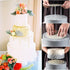 Cake Tier Supports,4 Pcs Reusable 9/12/16/20cm Cake Boards and 12 Pcs Cake Dowel Rods for Tiered Cake Construction and Stacking...