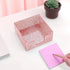 Acrylic Sticky Note Holder, Self Stick Note Pad Holder, 3.94 x 3.94 Inch Glitter Sticky Note Dispenser, Memo Pad Holder Dispenser Organizer for Sc...