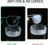 TOREGE Safety Glasses for Men&Women, Clear Safety Goggles Eye Protection Glass with Anti-Fog Lenses, Z87 Glasses Perfect Alt to Regular Protective...